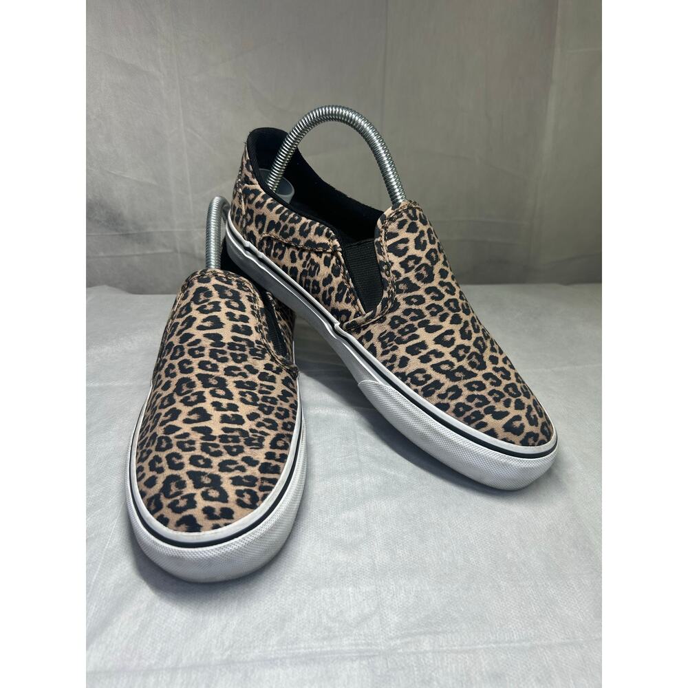 VANS Leopard Slip-On Sneakers Women's 8.5